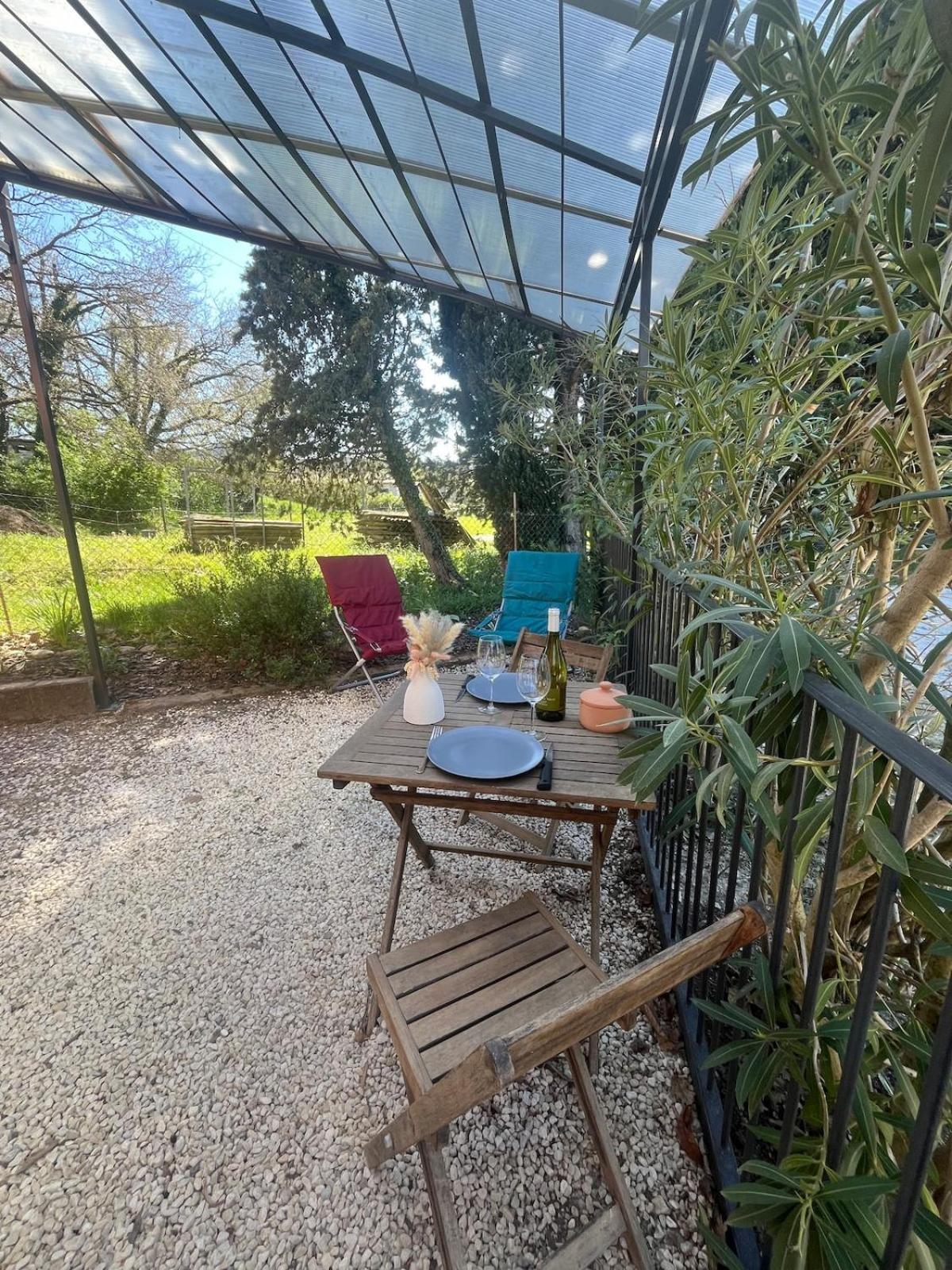 Studio Cosy Avec Climatisation Et Terrasse Malataverne Eksteriør billede
